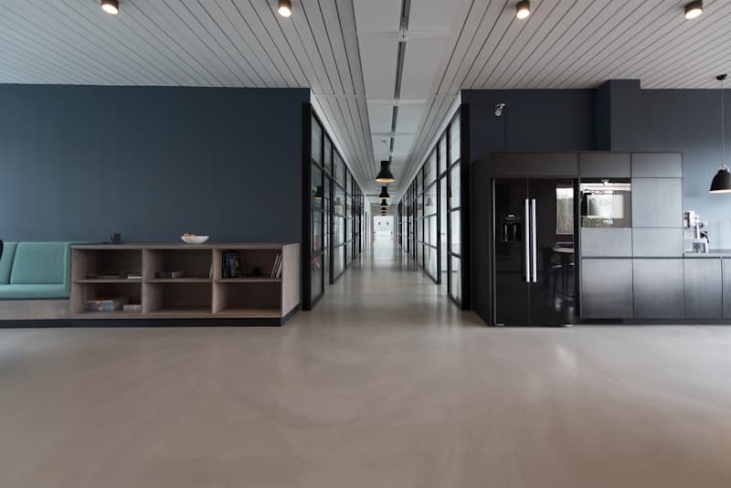 Open plan office with our export sales team